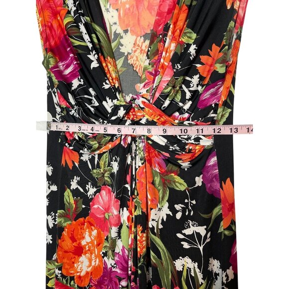 Maille Demoiselle Paris Smarty Knot Front Dress Criss-Cross Sleeveless Size US 6 - Picture 13 of 15